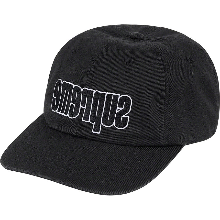 Details on Reverse Logo 6-Panel Black from fall winter
                                                    2021 (Price is $48)