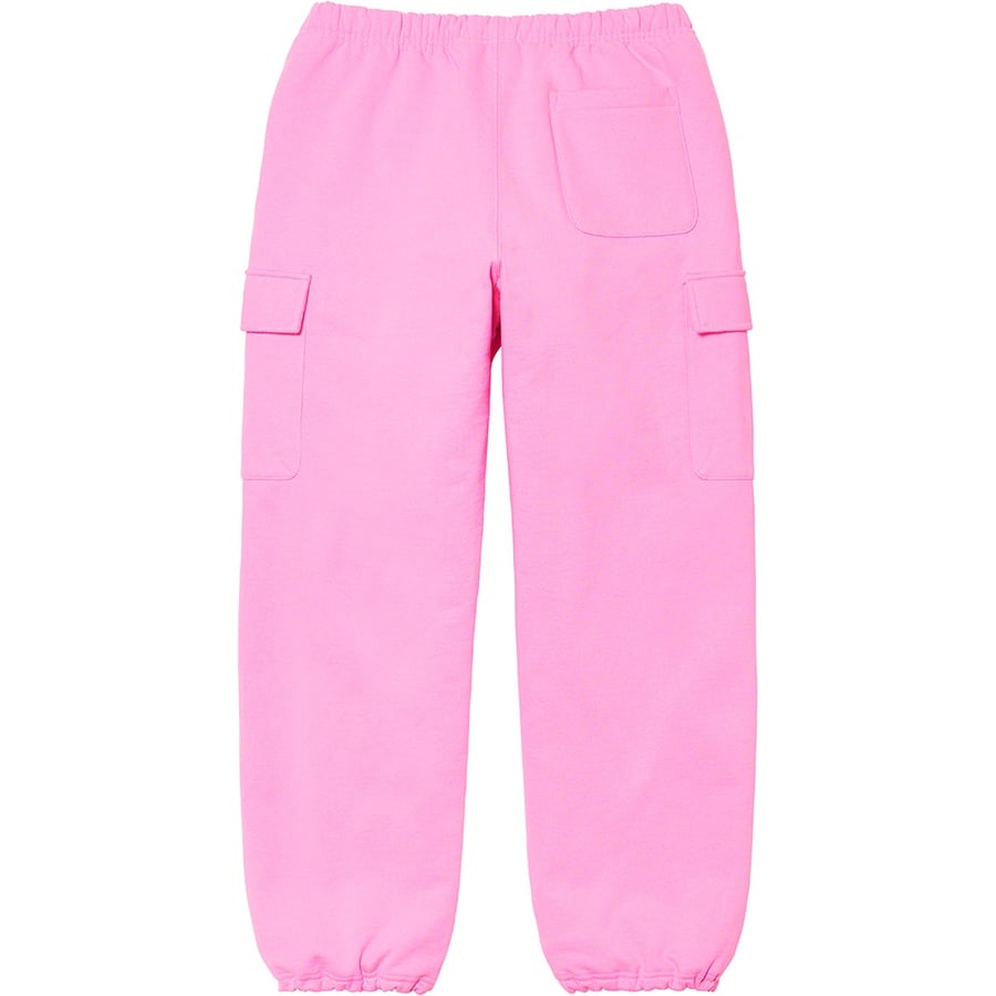 Details on Small Box Cargo Sweatpant Pink from fall winter
                                                    2021 (Price is $158)