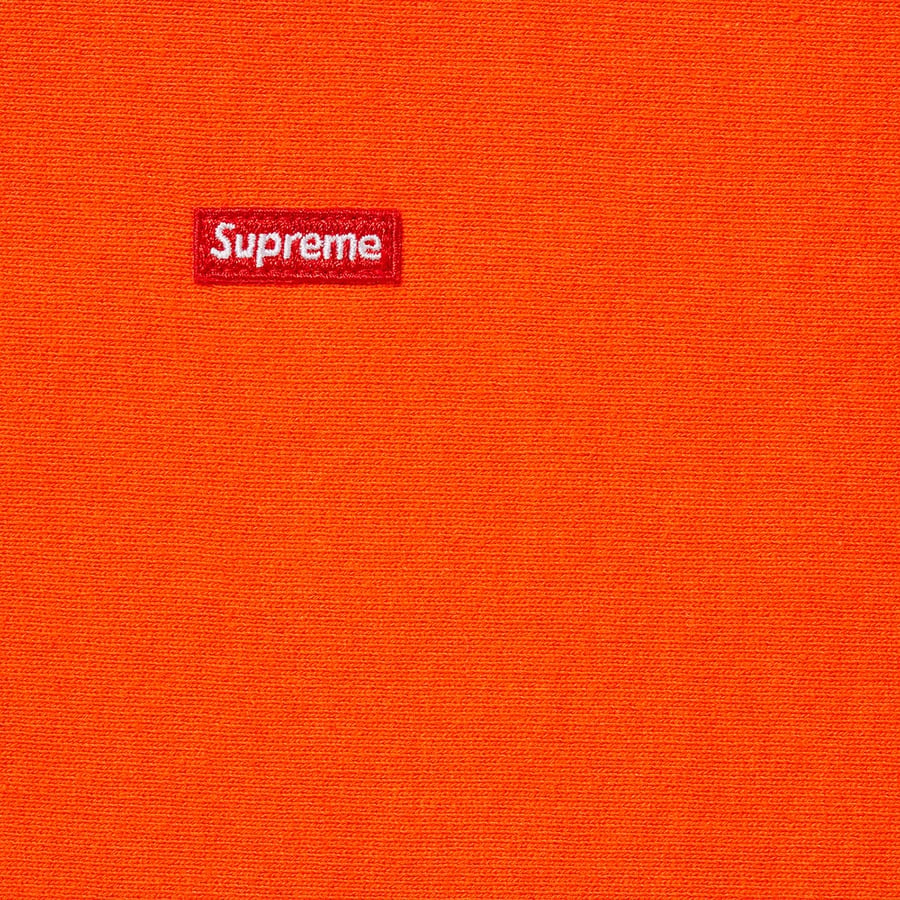 Details on Small Box Hooded Sweatshirt Orange from fall winter
                                                    2021 (Price is $148)