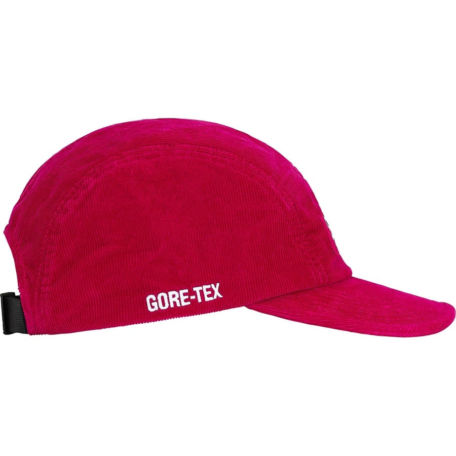 Details on GORE-TEX Corduroy Camp Cap Pink from fall winter 2021 (Price is $54)