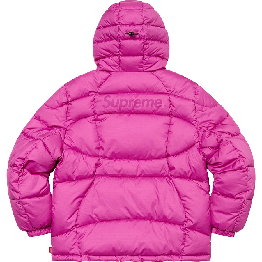 Details on Warp Hooded Puffy Jacket Fuchsia from fall winter
                                                    2021 (Price is $298)