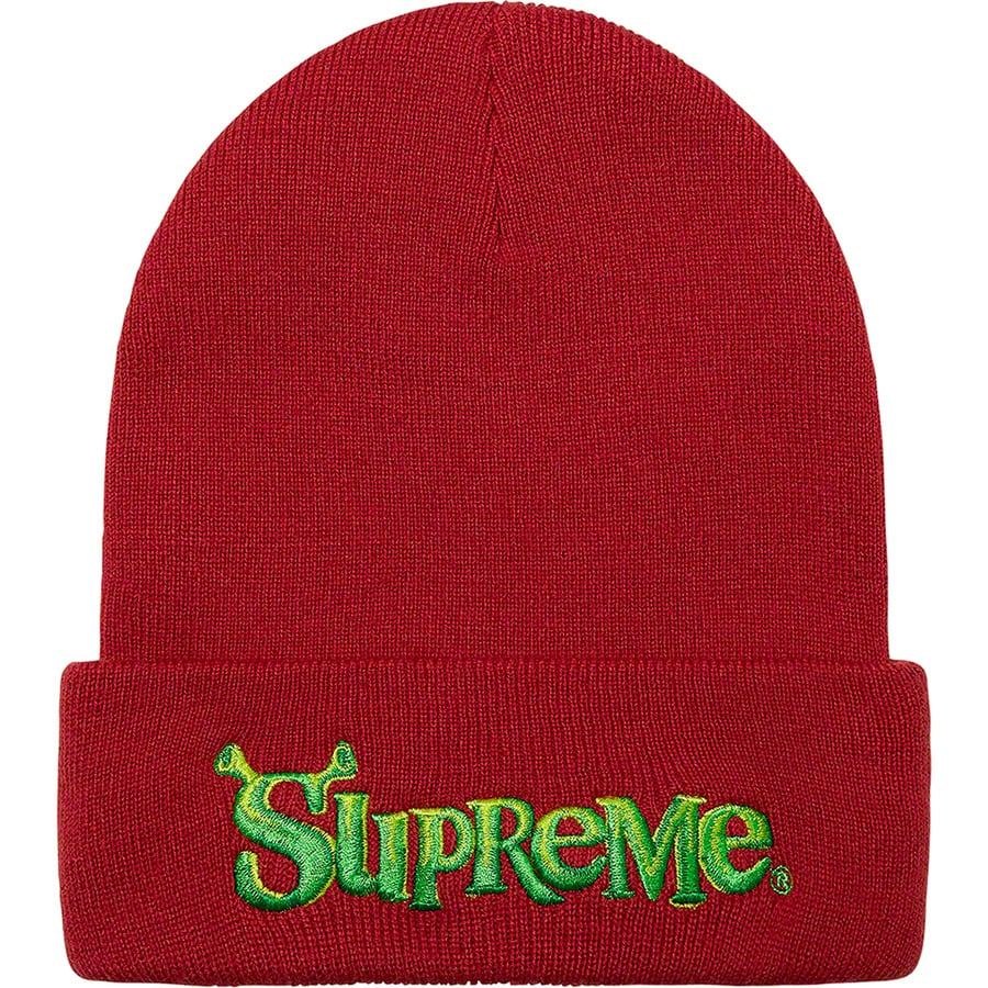 Details on Shrek Beanie Cardinal from fall winter 2021 (Price is $38)