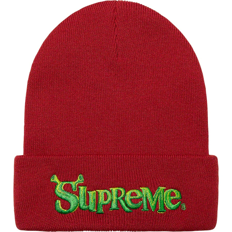 Details on Shrek Beanie Cardinal from fall winter
                                                    2021 (Price is $38)