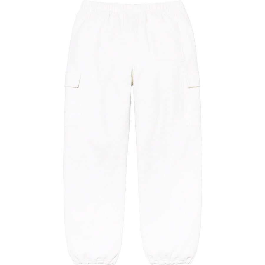 Details on Small Box Cargo Sweatpant White from fall winter
                                                    2021 (Price is $158)