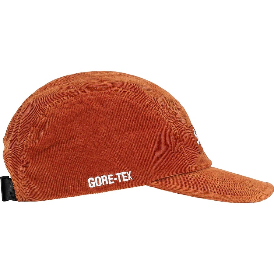 Details on GORE-TEX Corduroy Camp Cap Rust from fall winter
                                                    2021 (Price is $54)