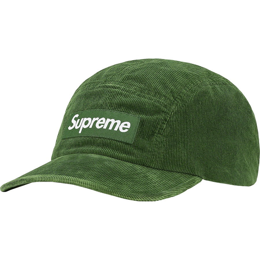 Details on GORE-TEX Corduroy Camp Cap Green from fall winter
                                                    2021 (Price is $54)