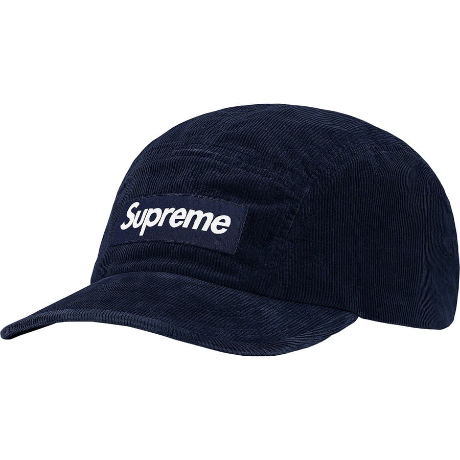 Details on GORE-TEX Corduroy Camp Cap Navy from fall winter
                                                    2021 (Price is $54)