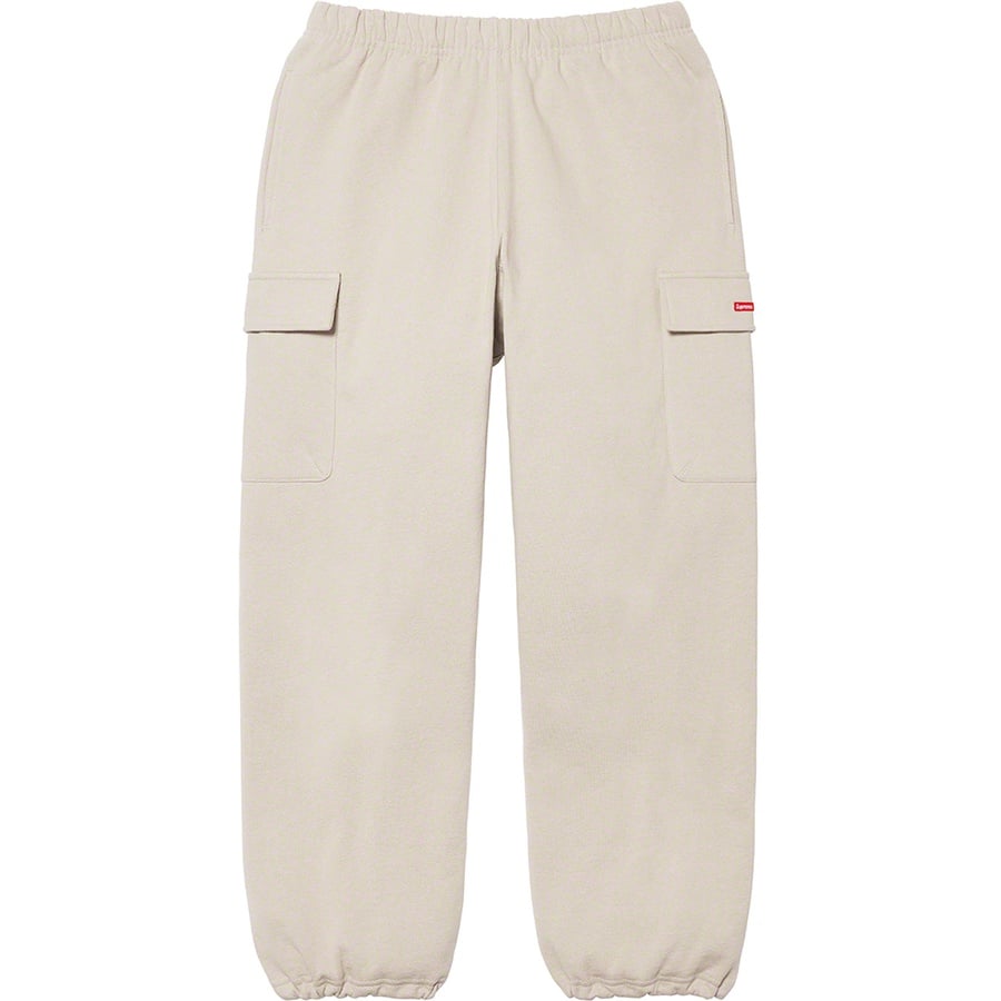 Details on Small Box Cargo Sweatpant Taupe from fall winter
                                                    2021 (Price is $158)