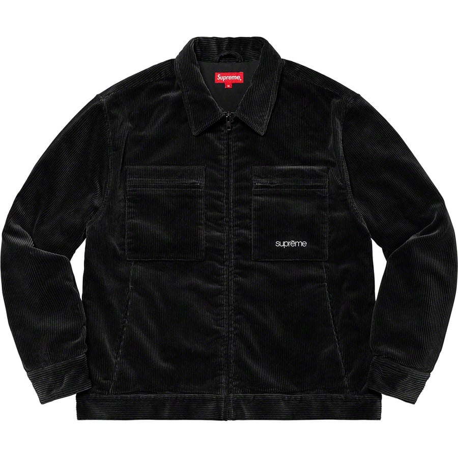 Details on Corduroy Zip Jacket Black from fall winter
                                                    2021 (Price is $178)