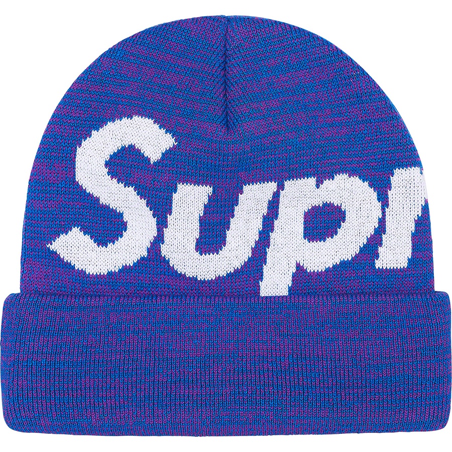Details on Big Logo Beanie Blue Static  from fall winter 2021 (Price is $40)