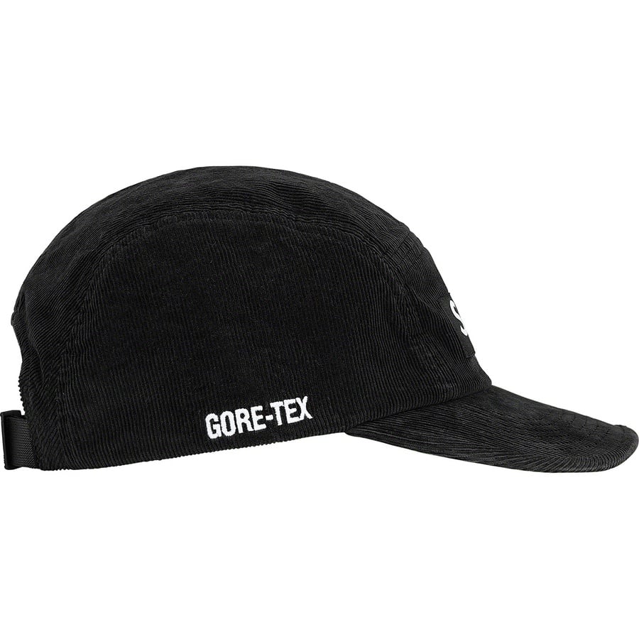 Details on GORE-TEX Corduroy Camp Cap Black from fall winter
                                                    2021 (Price is $54)