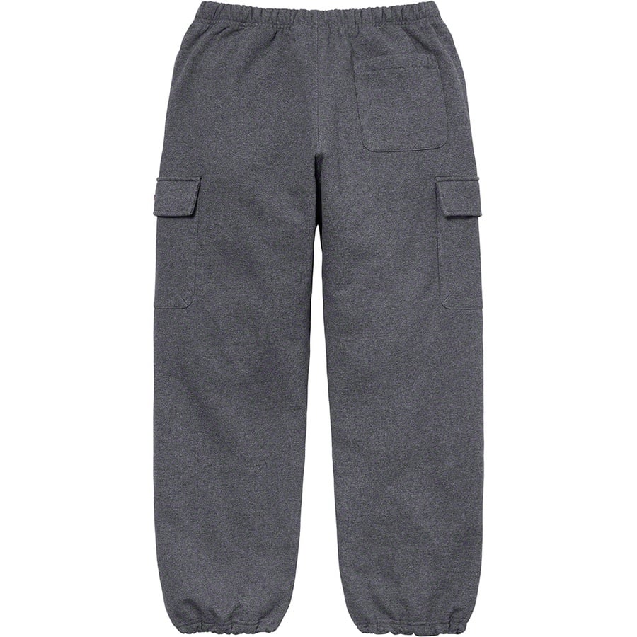 Details on Small Box Cargo Sweatpant Charcoal from fall winter
                                                    2021 (Price is $158)