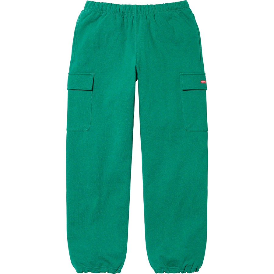 Details on Small Box Cargo Sweatpant Light Pine from fall winter
                                                    2021 (Price is $158)