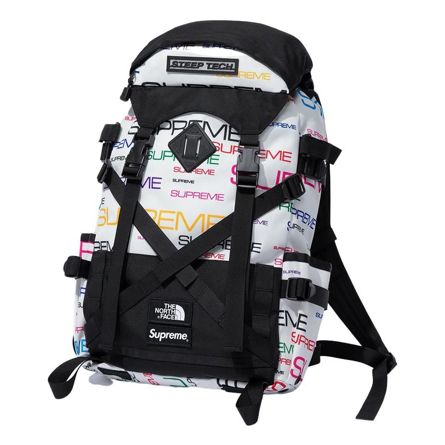 Details on Supreme The North Face Steep Tech Backpack  from fall winter 2021 (Price is $168)
