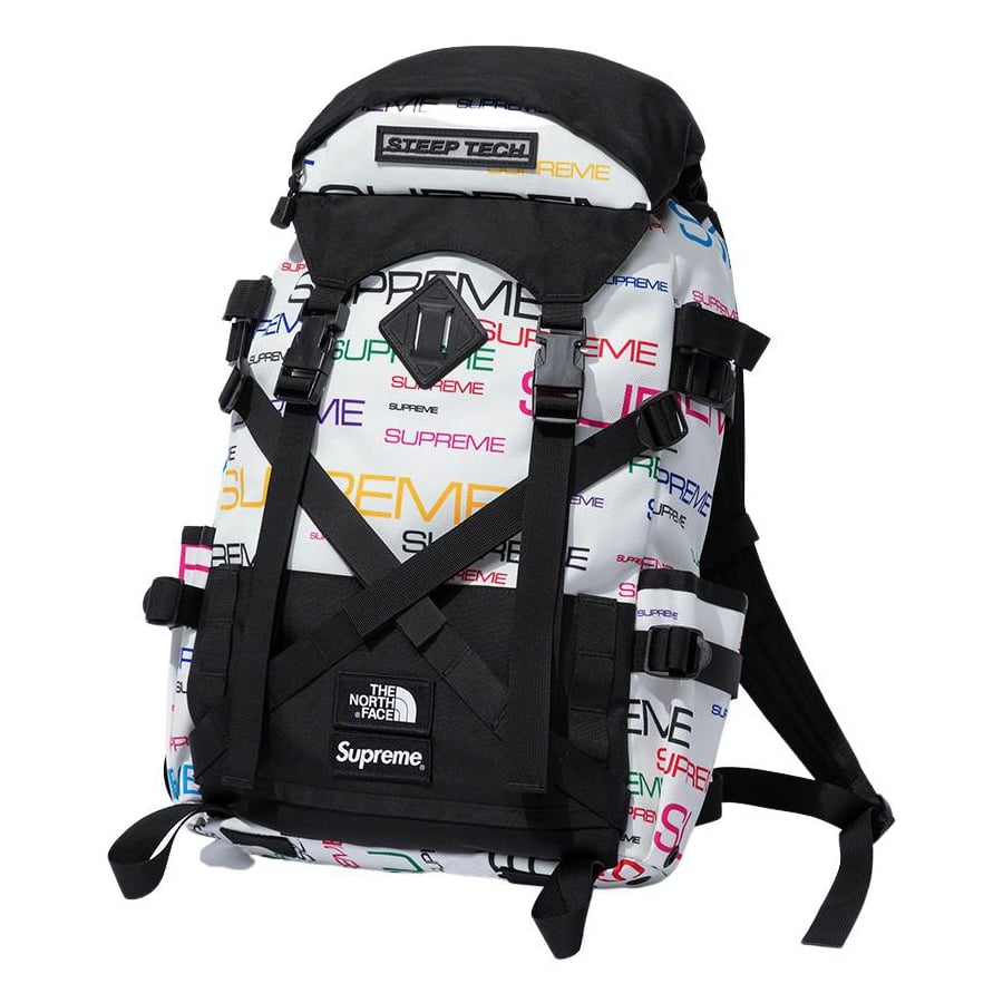 Details on Supreme The North Face Steep Tech Backpack  from fall winter
                                                    2021 (Price is $168)