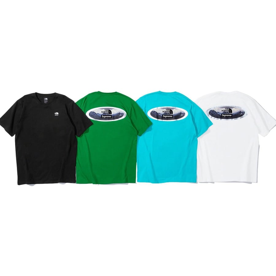 Supreme Supreme The North Face Mountains Tee releasing on Week 9 for fall winter 2021
