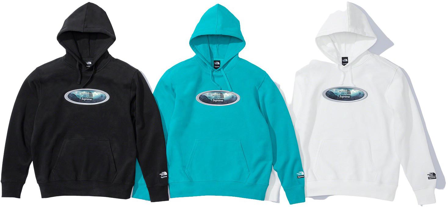 The North Face Lenticular Mountains Hooded Sweatshirt - fall