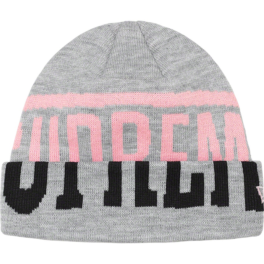 Details on New Era 2-Tone Logo Beanie Heather Grey from fall winter
                                                    2021 (Price is $38)