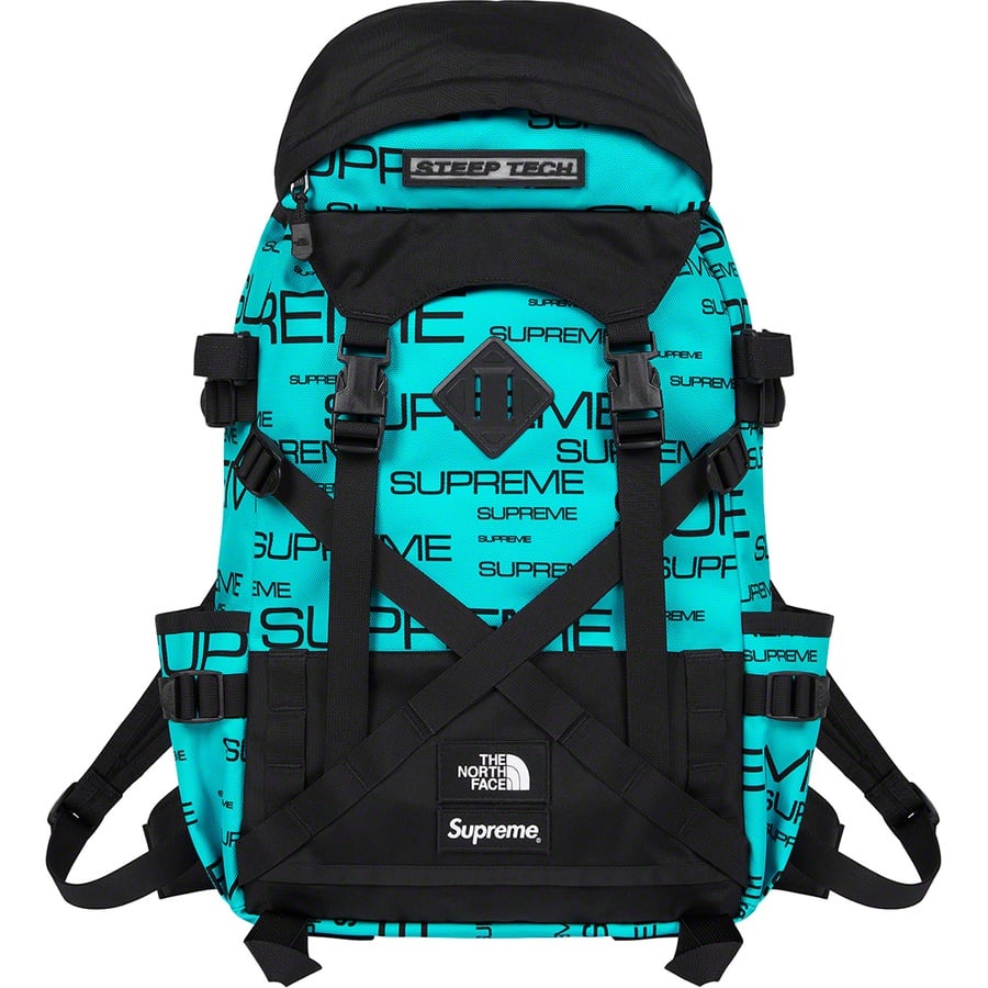 Details on Supreme The North Face Steep Tech Backpack Teal from fall winter
                                                    2021 (Price is $168)