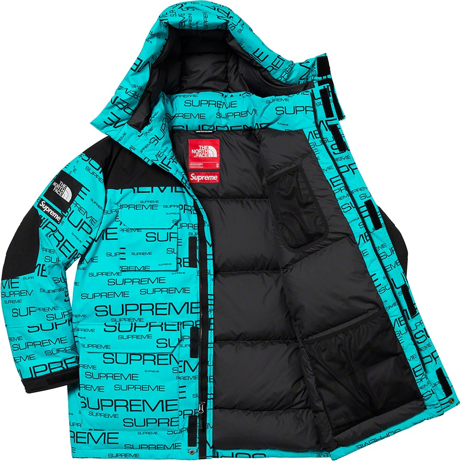 Details on Supreme The North Face Coldworks 700-Fill Down Parka Teal from fall winter
                                                    2021 (Price is $598)