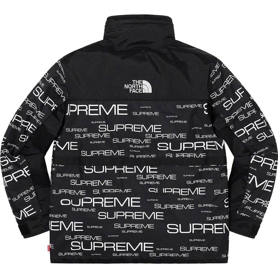 Details on Supreme The North Face Steep Tech Apogee Jacket Black from fall winter
                                                    2021 (Price is $398)