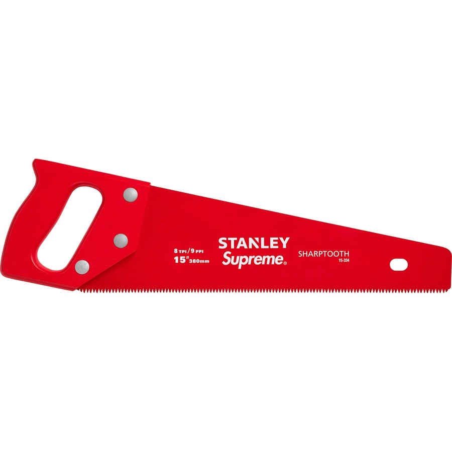 Details on Supreme Stanley 15" Saw Red from fall winter
                                                    2021 (Price is $58)