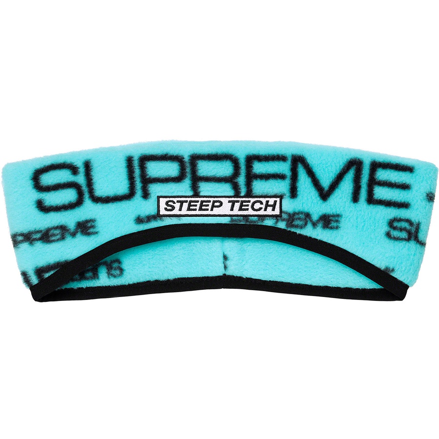 Details on Supreme The North Face Steep Tech Headband Teal from fall winter
                                                    2021 (Price is $40)