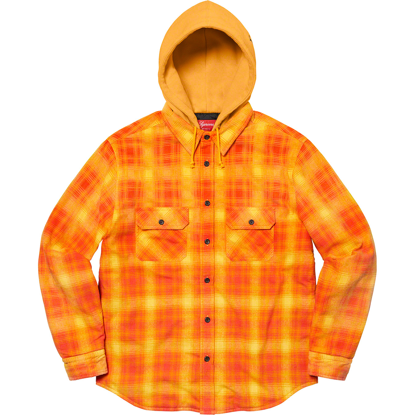 Hooded Flannel Zip Up Shirt - fall winter 2021 - Supreme