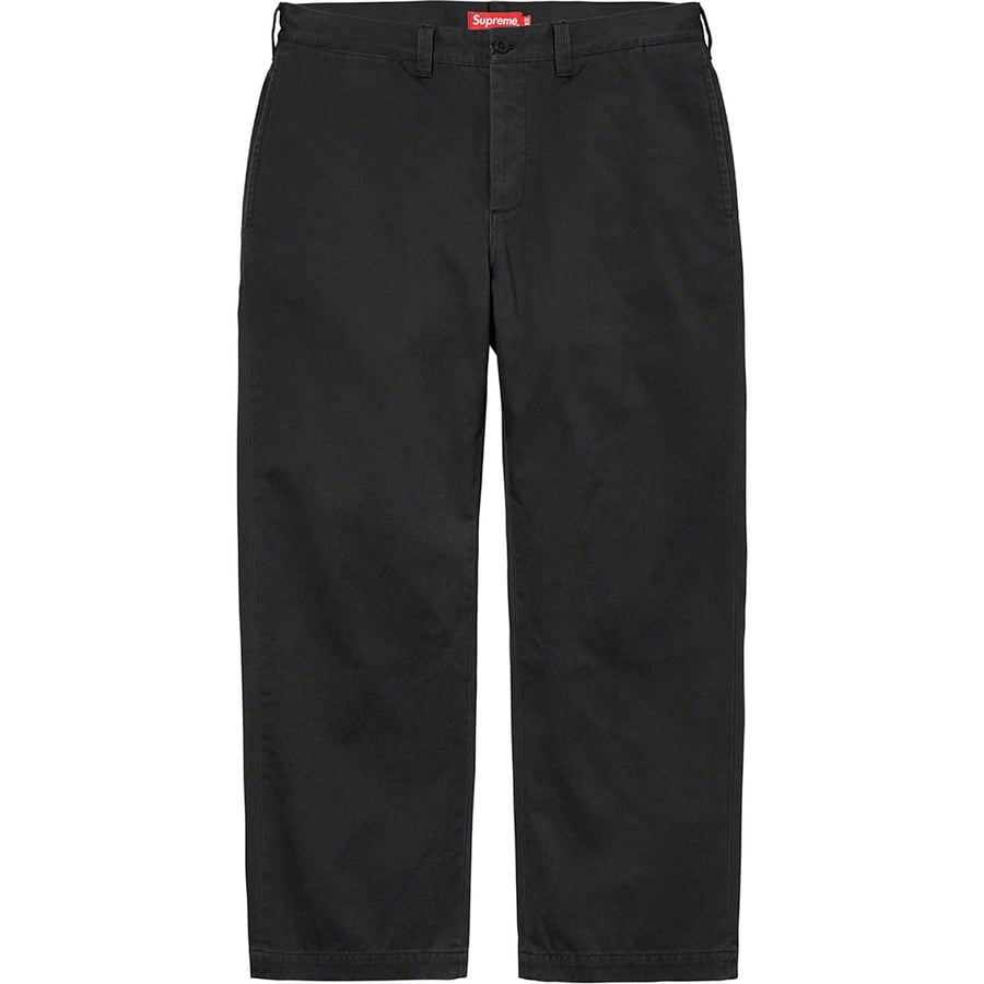 Details on Chino Pant Black from fall winter
                                                    2021 (Price is $148)