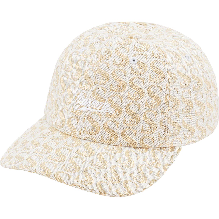 Details on Monogram Denim 6-Panel Tan from fall winter
                                                    2021 (Price is $48)