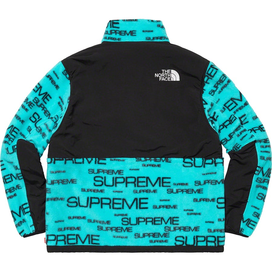 Details on Supreme The North Face Steep Tech Fleece Jacket Teal from fall winter 2021 (Price is $288)