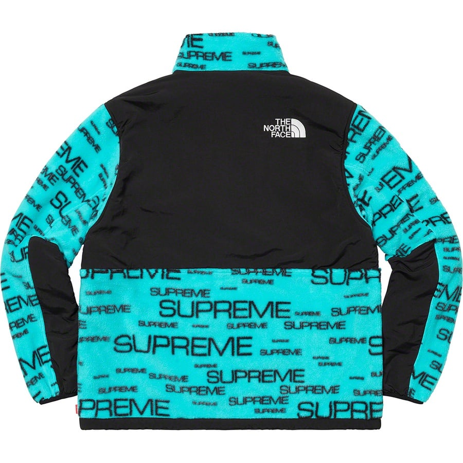 Details on Supreme The North Face Steep Tech Fleece Jacket Teal from fall winter
                                                    2021 (Price is $288)