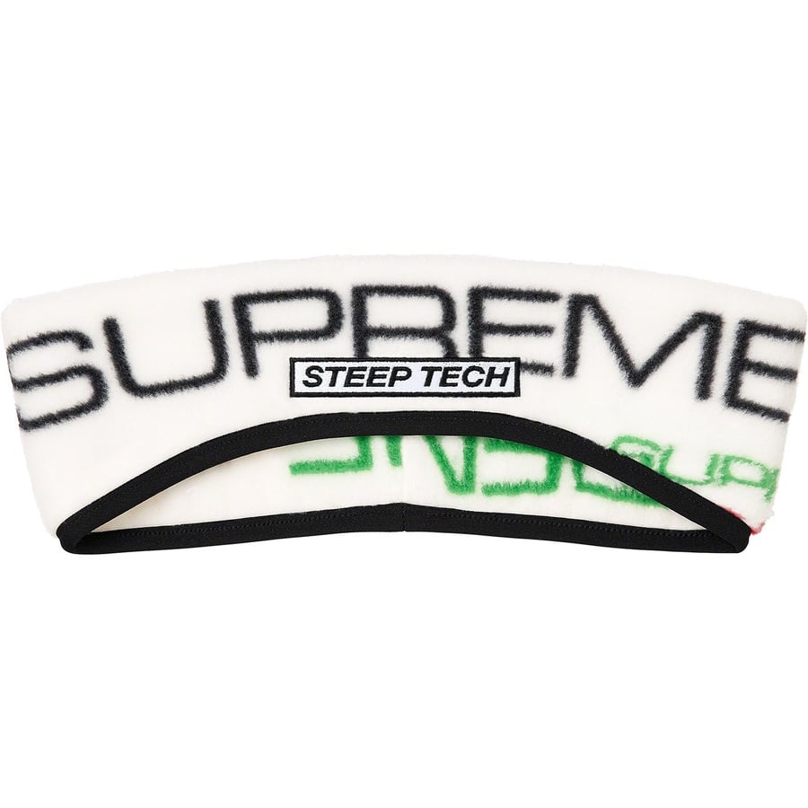 Details on Supreme The North Face Steep Tech Headband White from fall winter
                                                    2021 (Price is $40)