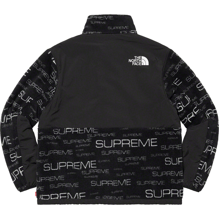 Details on Supreme The North Face Steep Tech Fleece Jacket Black from fall winter 2021 (Price is $288)