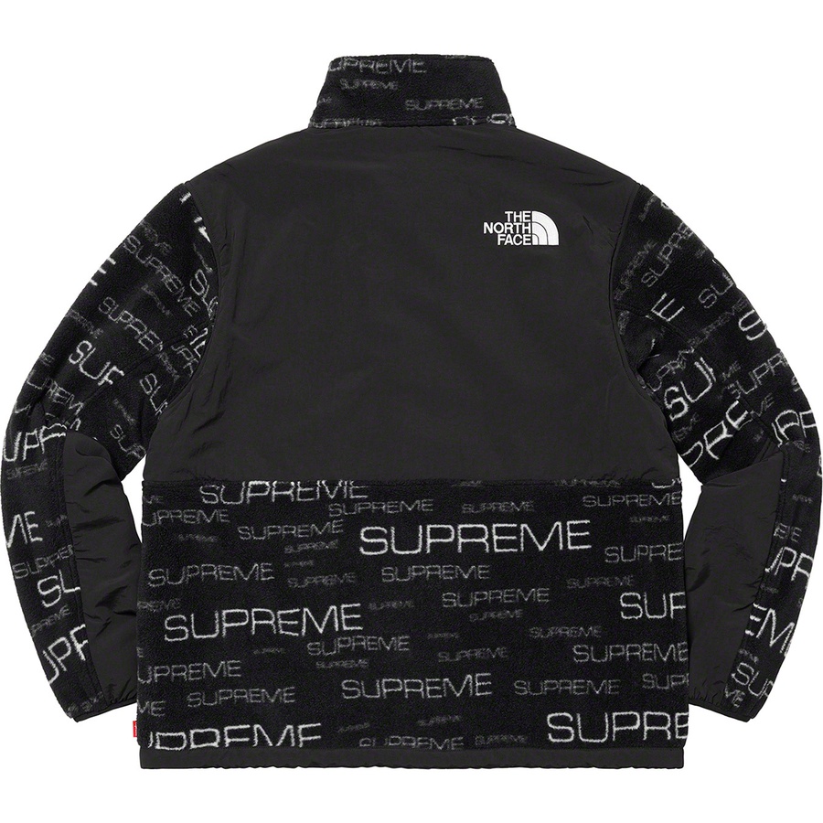 Details on Supreme The North Face Steep Tech Fleece Jacket Black from fall winter
                                                    2021 (Price is $288)