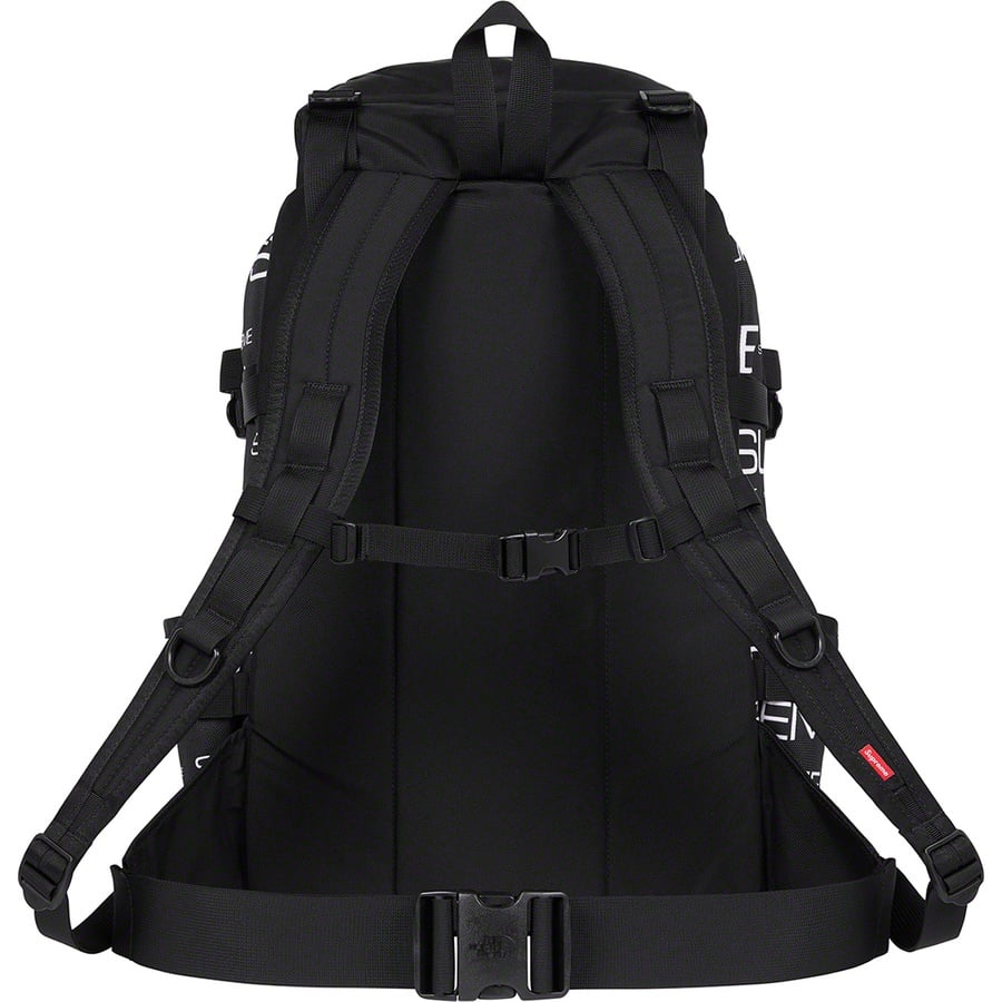 Details on Supreme The North Face Steep Tech Backpack Black from fall winter
                                                    2021 (Price is $168)