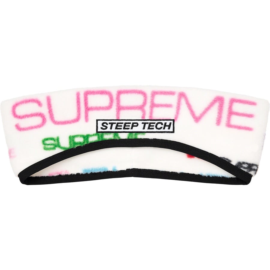 Details on Supreme The North Face Steep Tech Headband White from fall winter
                                                    2021 (Price is $40)