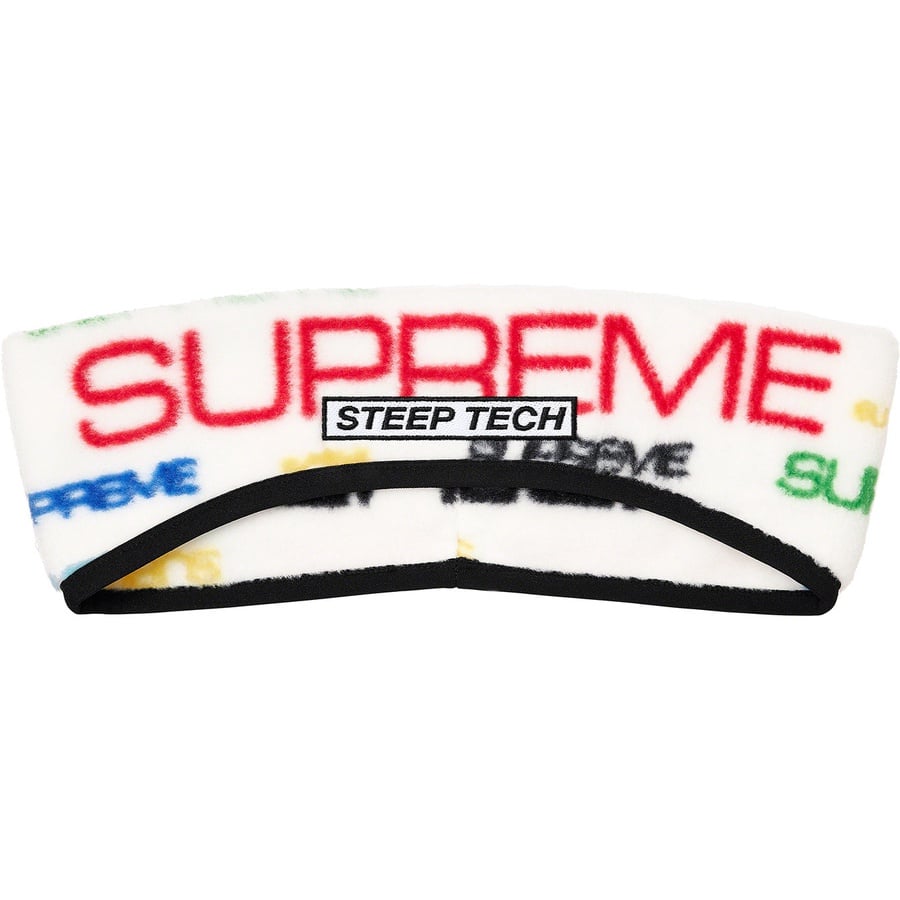 Details on Supreme The North Face Steep Tech Headband White from fall winter
                                                    2021 (Price is $40)