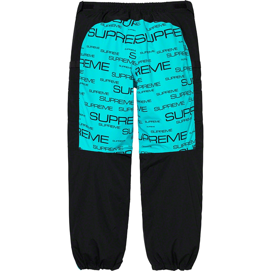 Details on Supreme The North Face Steep Tech Pant Teal from fall winter 2021 (Price is $278)