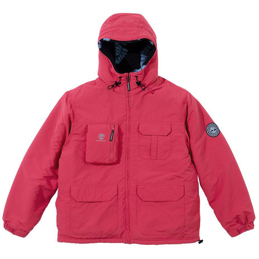 Details on Supreme Timberland Reversible Ripstop Jacket  from fall winter
                                                    2021 (Price is $248)