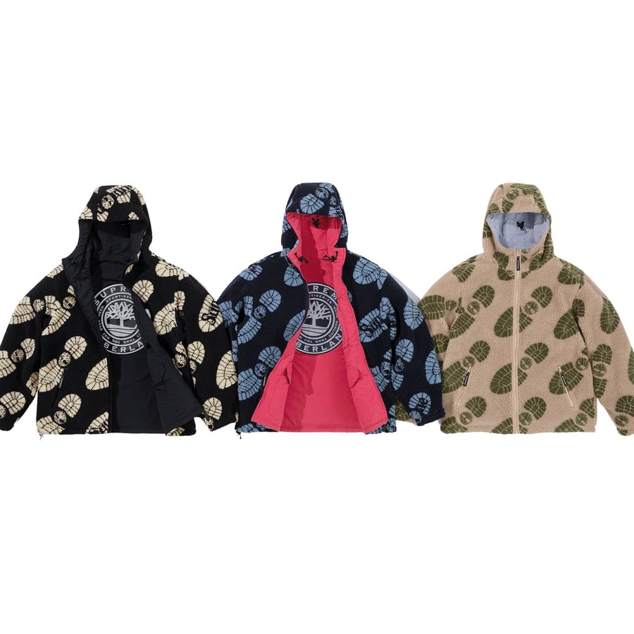 Details on Supreme Timberland Reversible Ripstop Jacket  from fall winter
                                                    2021 (Price is $248)