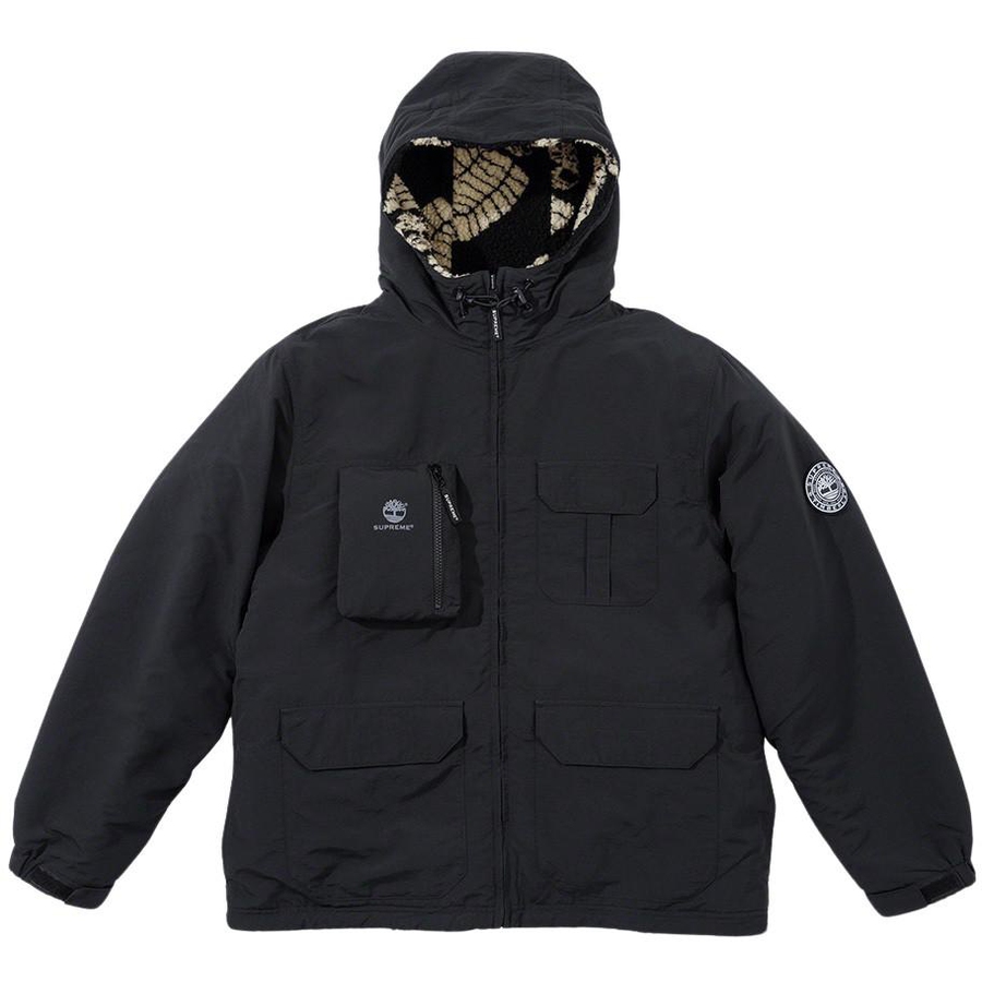 Details on Supreme Timberland Reversible Ripstop Jacket  from fall winter
                                                    2021 (Price is $248)