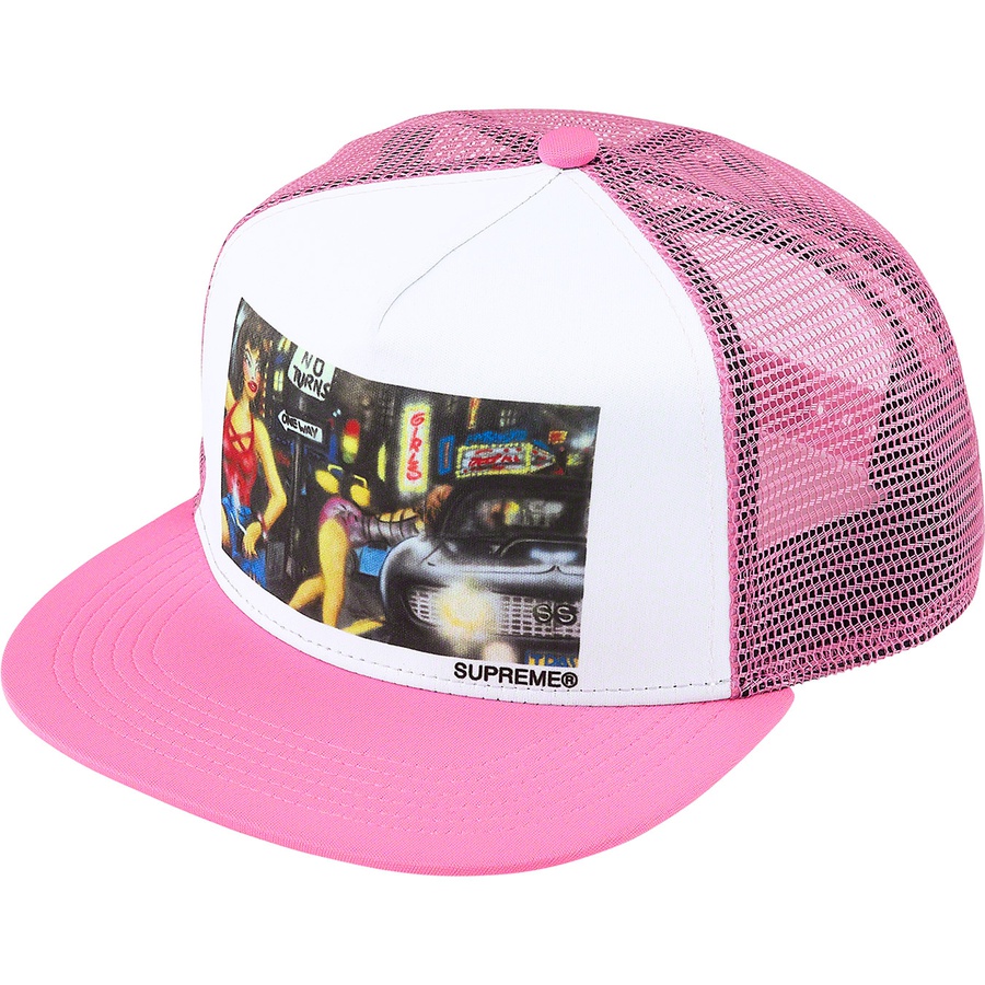 Details on Lady Pink Supreme Mesh Back 5-Panel Pink from fall winter 2021 (Price is $42)