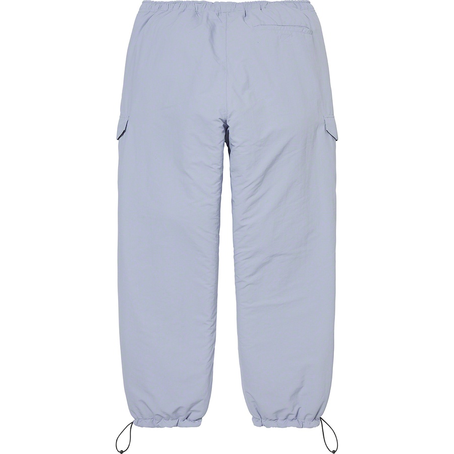 Details on Supreme Timberland Reversible Ripstop Pant Dusty Blue from fall winter 2021 (Price is $188)
