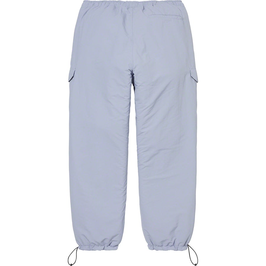 Details on Supreme Timberland Reversible Ripstop Pant Dusty Blue from fall winter
                                                    2021 (Price is $188)