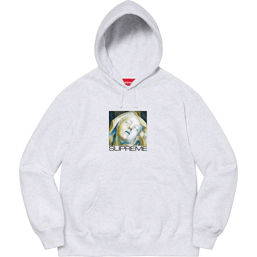 Supreme Ecstasy Hooded Sweatshirt (FW21) - Ash Grey - $158