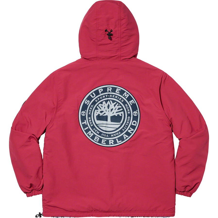 Supreme Supreme Timberland Reversible Ripstop Jacket (FW21) - Burgundy - $248