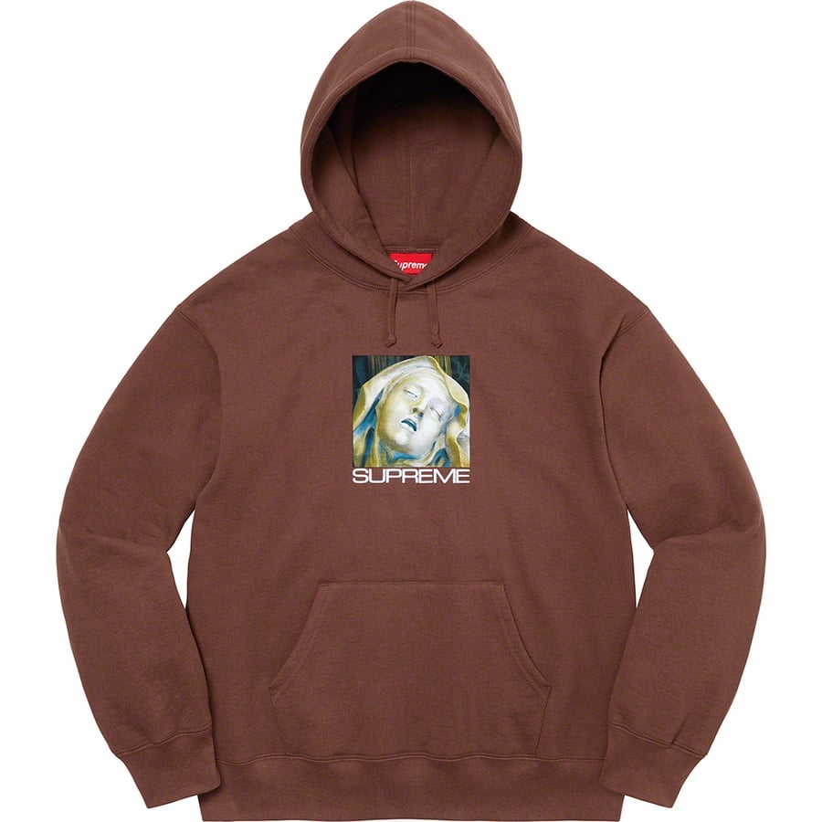 Supreme Ecstasy Hooded Sweatshirt (FW21) - Dark Brown - $158