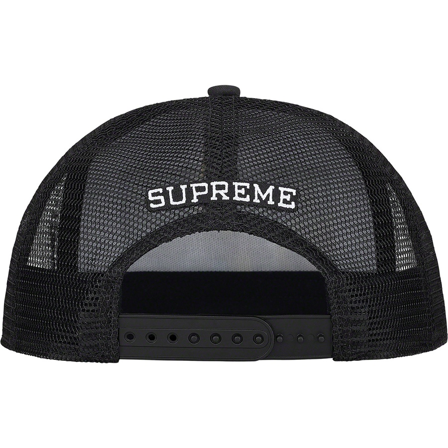 Details on Lady Pink Supreme Mesh Back 5-Panel Black from fall winter 2021 (Price is $42)
