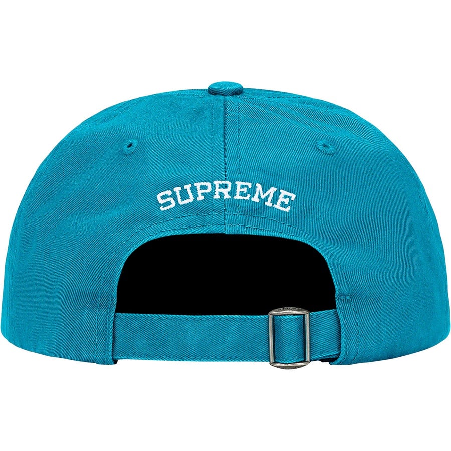 Details on Est. 1994 6-Panel Teal from fall winter
                                                    2021 (Price is $48)